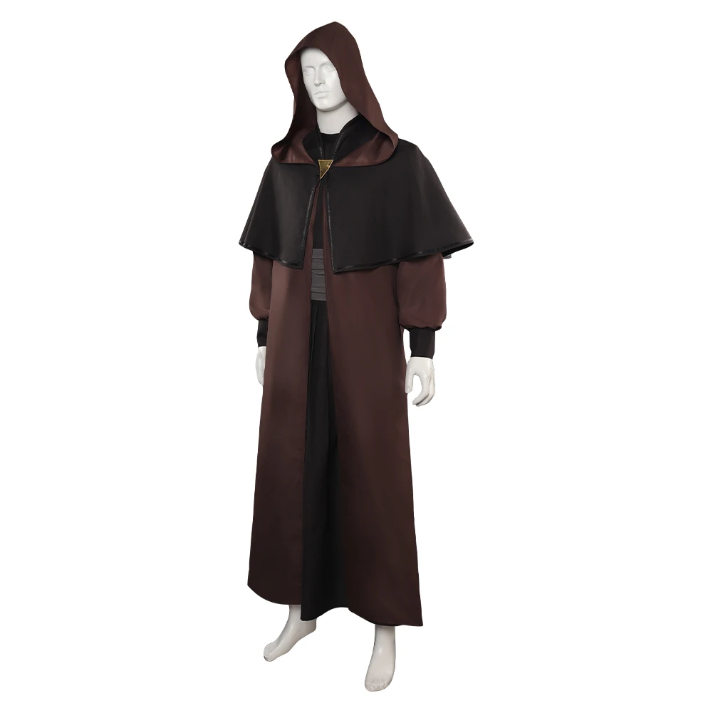 Traje Cosplay Palpatine para homens, Darth Sidious Sheev, terno Carnaval Halloween, roupas masculinas