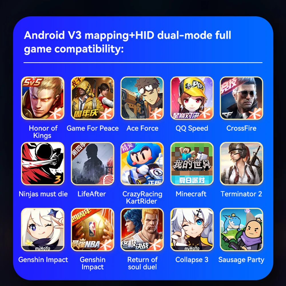 Handy-Stretching-Gamecontroller, kabelloser BT-Mobil-Gaming-Controller, mobiler Game-Controller für Switch/Android/iOS/PC