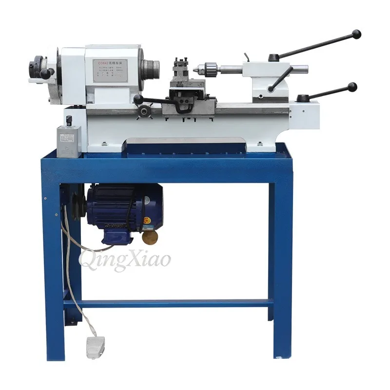 0632/0642 Model Tabletop High Precision Instrument Lathe Small Multifunctional Hand Lathe Industrial Grade Drilling Machinery