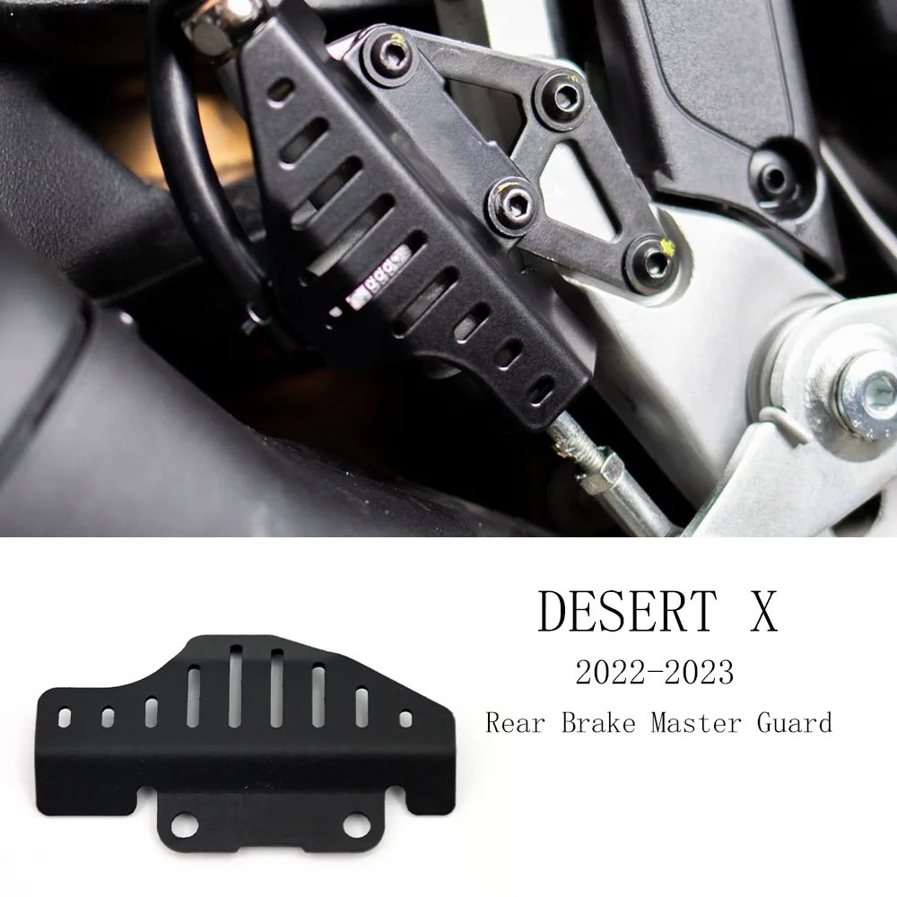 

for Ducati DesertX 2022 2023 Rear Brake Master Cylinder Guard Desert X Accessories Motorcycle Cylinder Protection Cover Aluminum