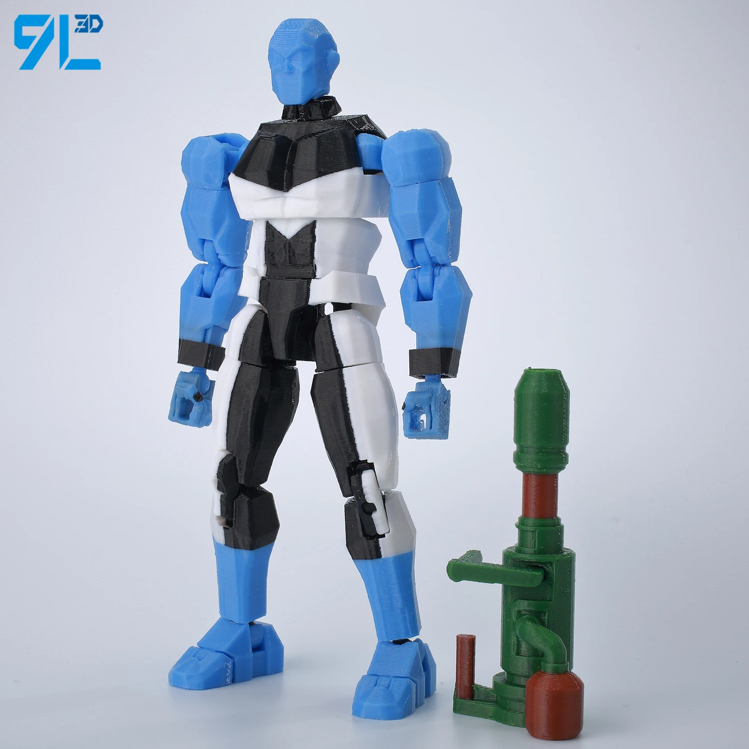 9L3D Superhero Team Invincible Boy Heroes Action Figure Lucky13 Dummy13 Veelkleurige T13 Multi-Jointed Collectible Toys Titan13