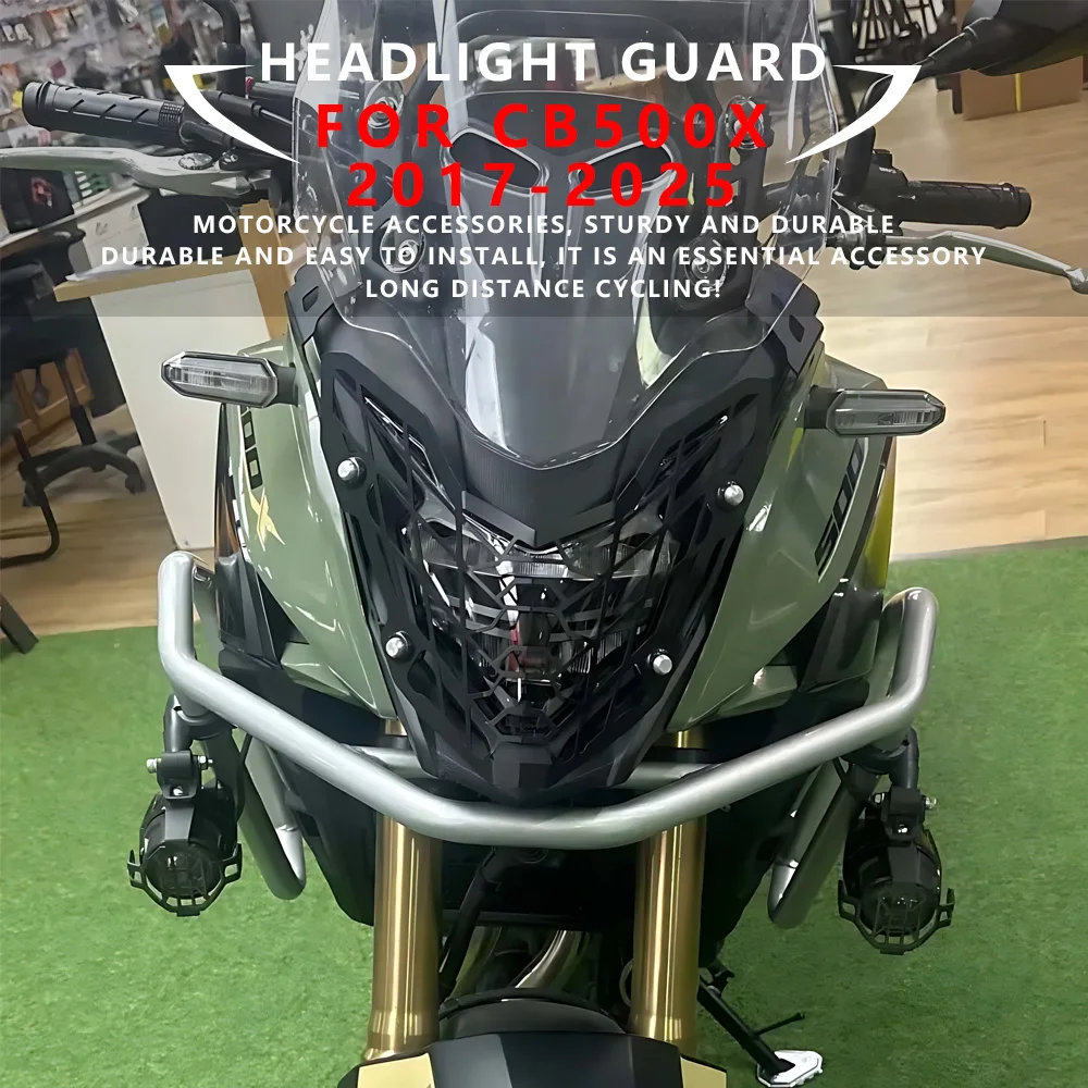 

MTKRACING защита фар для HONDA CB500X 2017-2025, защита для фар мотоцикла, решетка, защитная крышка, защита для фар