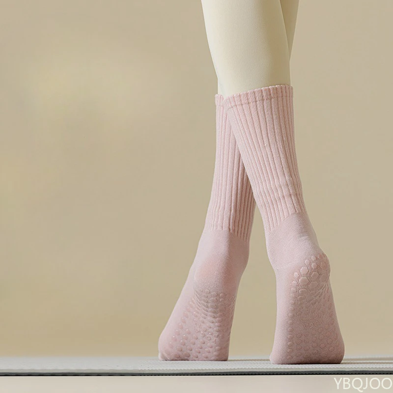11 زوجًا من الجوارب النسائية العصرية متعددة الاستخدامات متوسطة الطول لربيع وخريف، جوارب رياضية نسائية جديدة مضادة للانزلاق