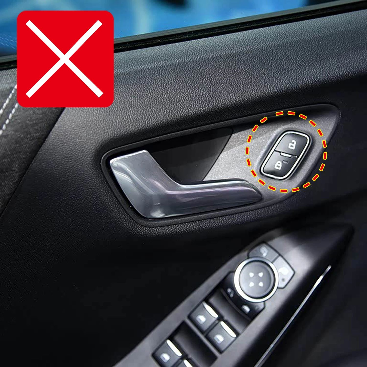 

Для Ford PUMA 2019-2023 автомобильные аксессуары ABS пластик дверная ручка чаша накладка