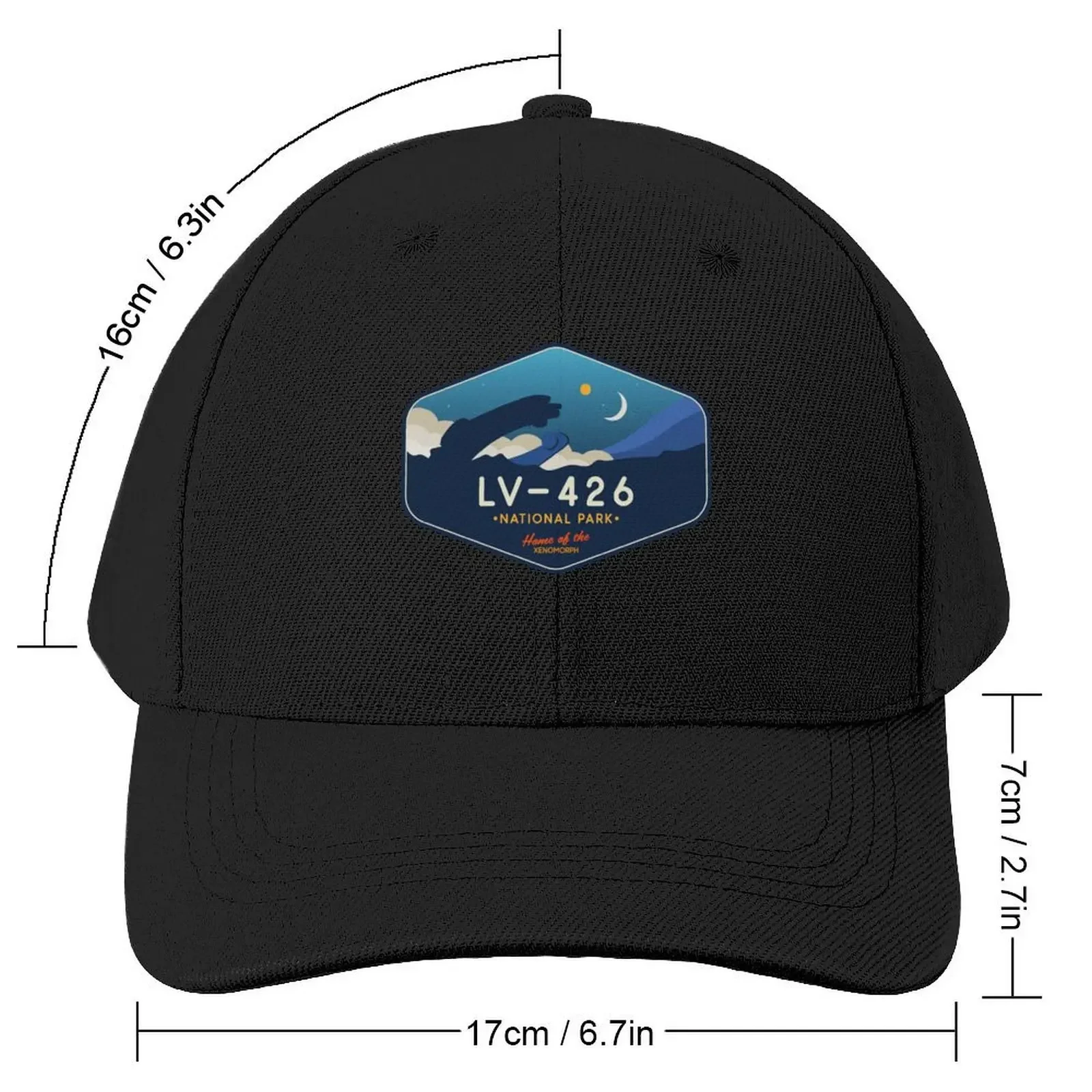 LV-426: National Park Shirt - Home of the Xenomorph! Baseball Cap Brand Man cap Streetwear For Men Women's