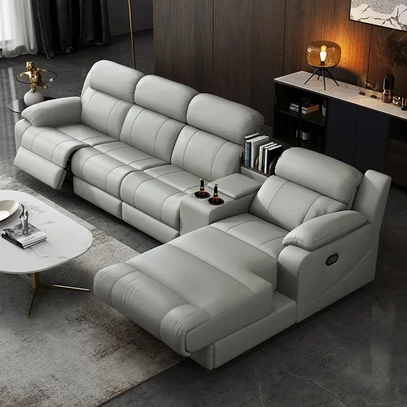 

Full Size Strong Electric Sofa Gray Loveseat Indoor Designer Oversized Recliner Sofa Sleeper Smart Banken Woonkamer Furniture