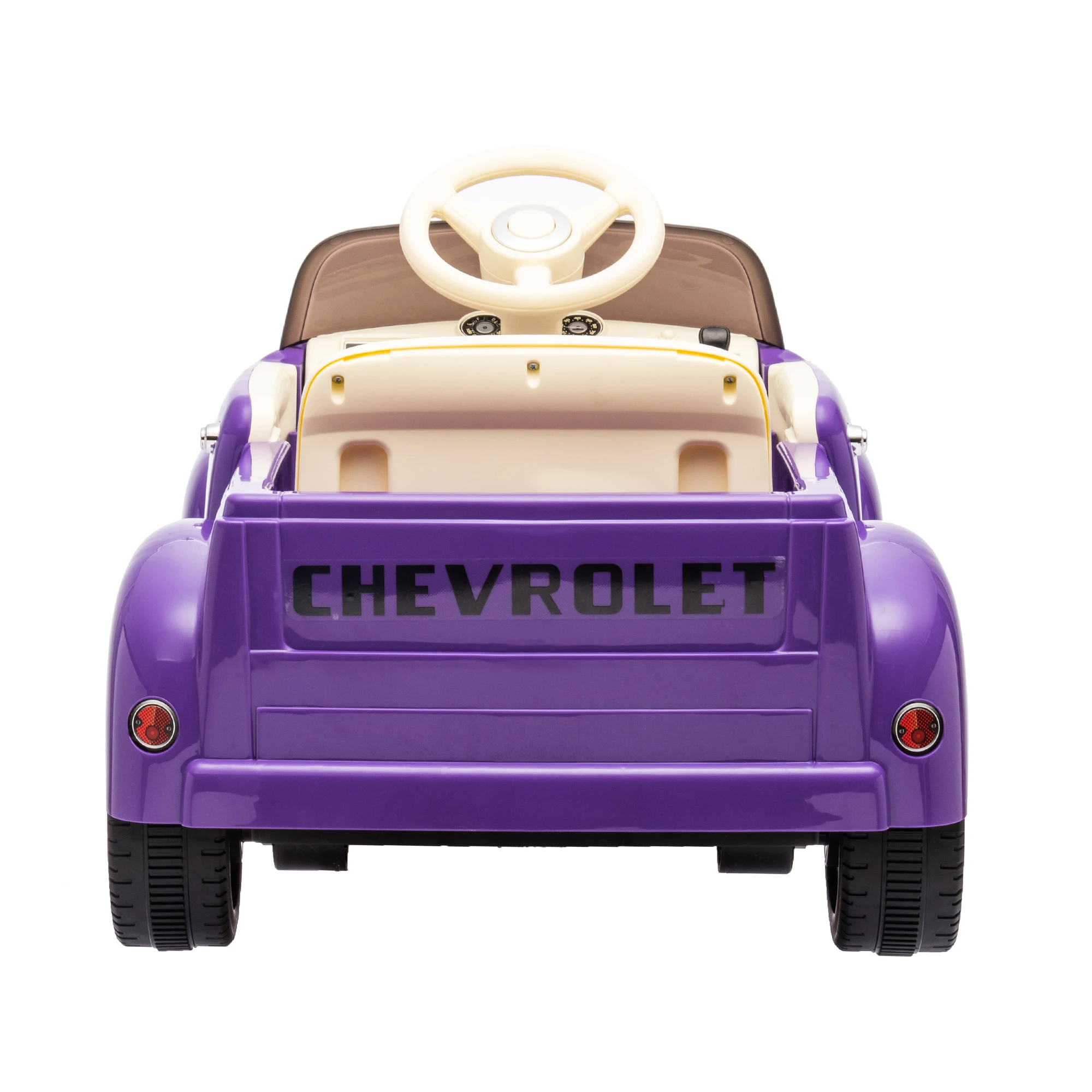 12V Kids Ride On Truck Car-Parental Control,Bluetooth,LED Lights,USB,3 Speeds,Vintage Modeling,for Age 3+