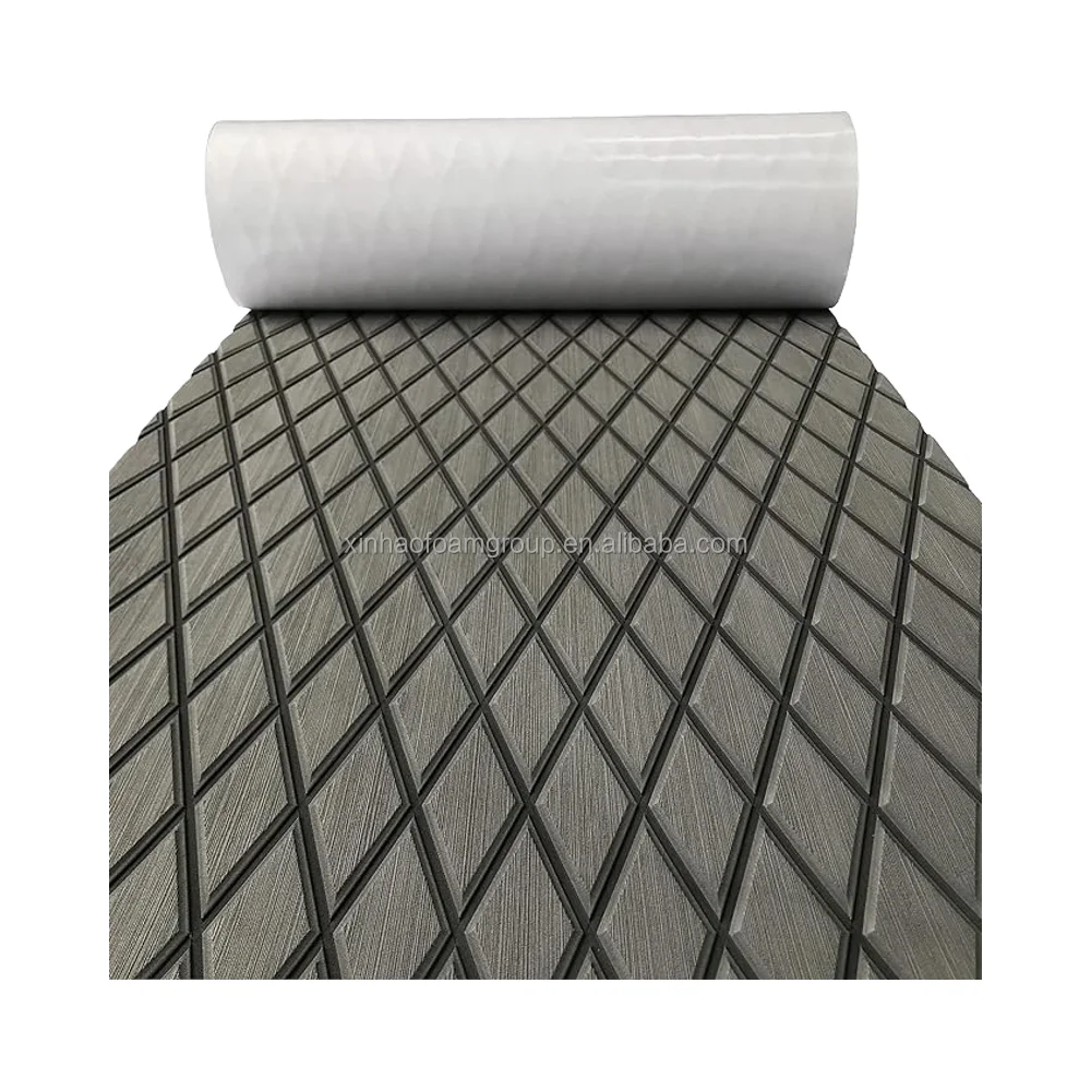 SSTL Wholesale Price Marine Teak Decking EVA Non Slip 3m Self Adhesive Mat for Motorboat RV Yacht