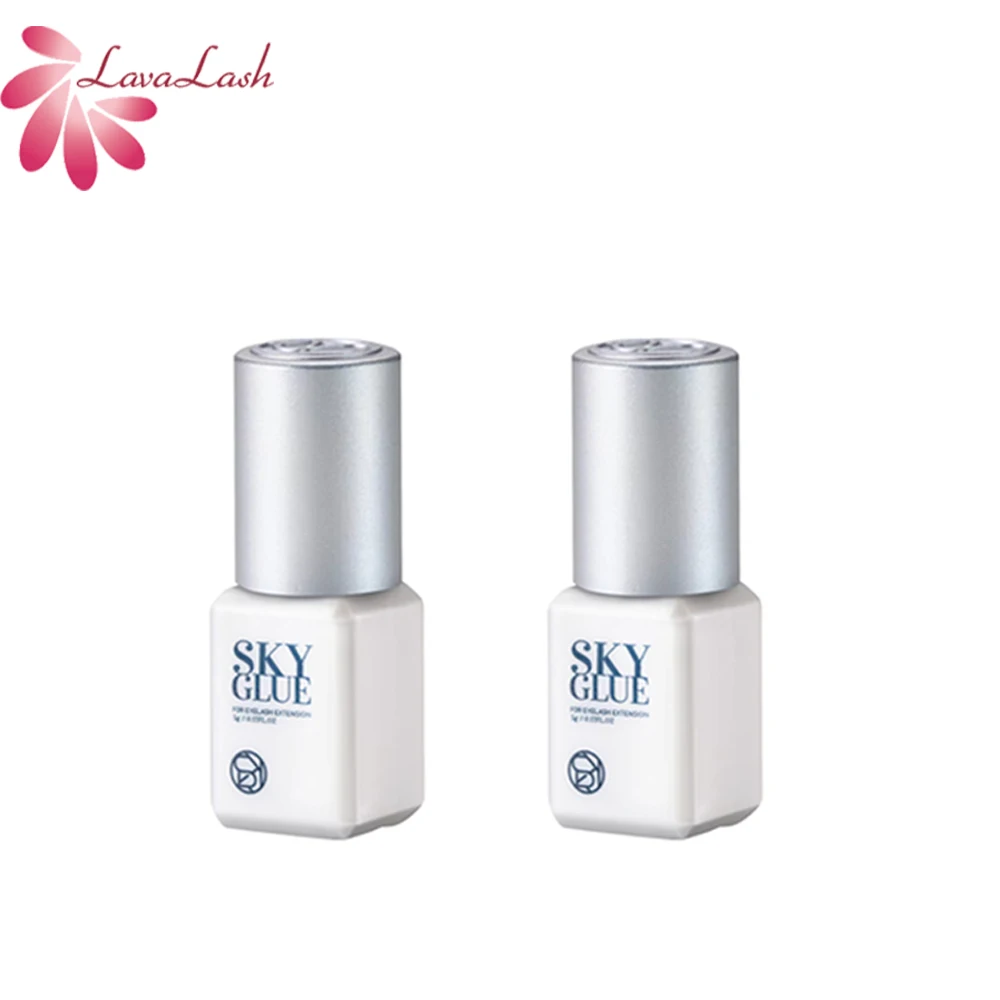 Sky Transparent Glue para extensões de cílios, duradoura, secagem rápida, baixa estimulação, ferramentas de maquiagem, Korea Original, TD, Beauty Shop, 5ml