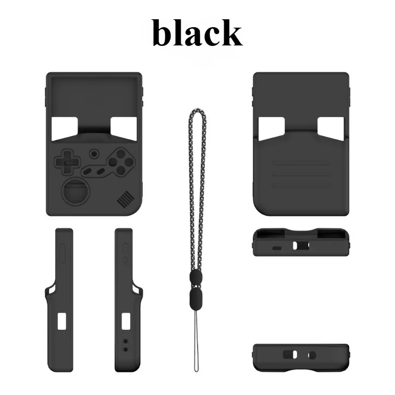 Силиконовый защитный чехол для портативной игровой консоли ANBERNIC RG40XXV, противоударный мягкий чехол с защитой от царапин, игровые аксессуары