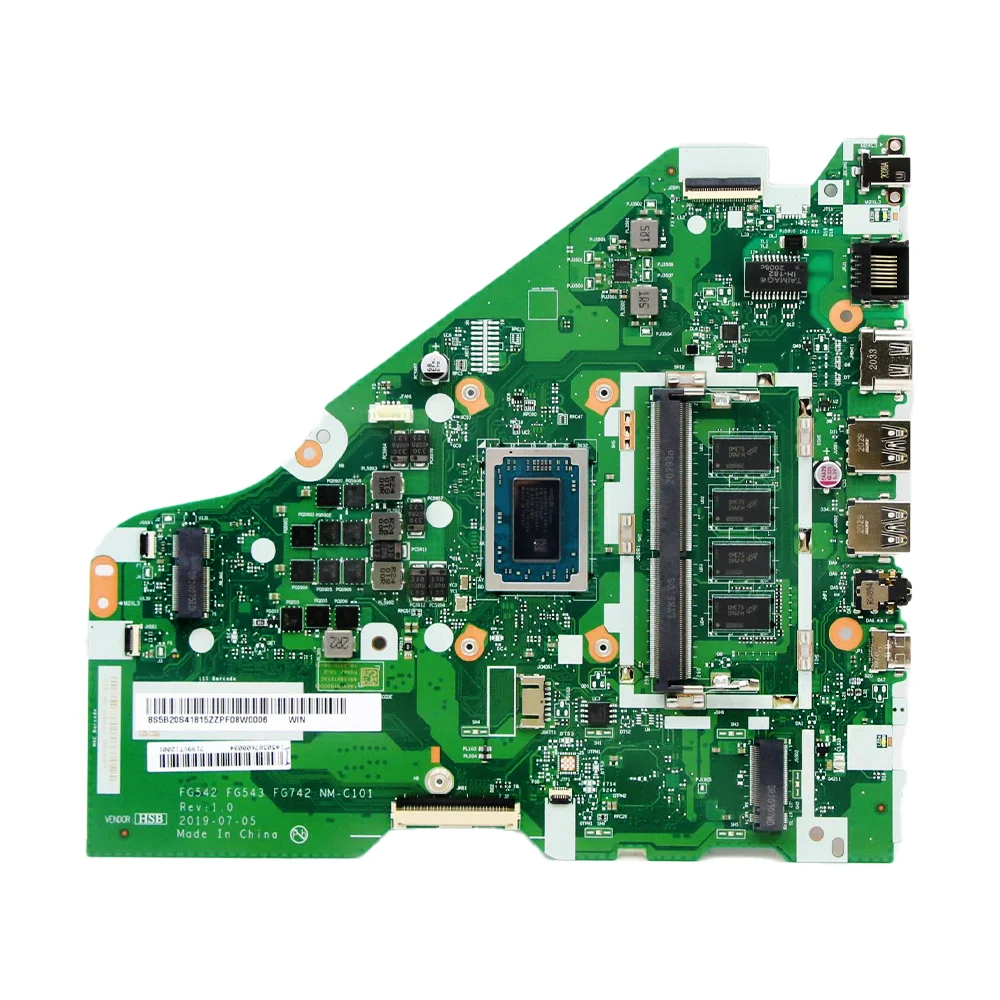 Imagem -03 - Placa-mãe para Laptop Lenovo Ideapad L34015api Nm-c101 Cpu R33200u R5-3500u R7-3700u A300u 0g 4g 5b20s41811 5b20s41817