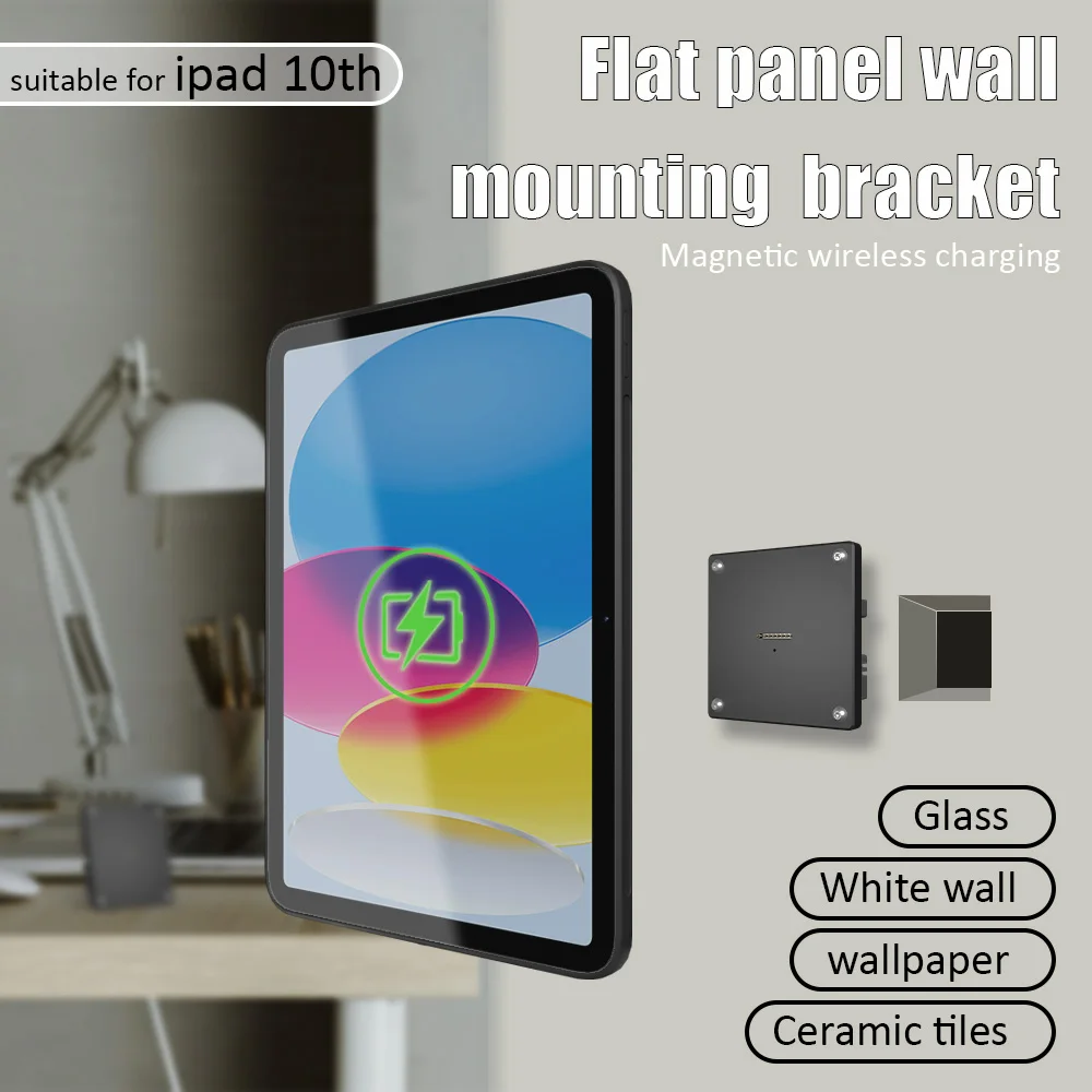 Wall Mount Fast Charger Tablet Magnetic iPad for iPad 10th  Supply 18W Iipad stand 10.9