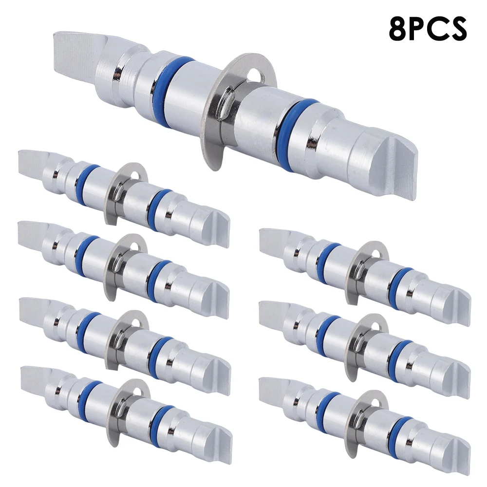 

8pcs Alignment Wheel Clamp Rim Studs Set Reversible Precise Positioning Replacement for Hunter 14.35mm Diameter