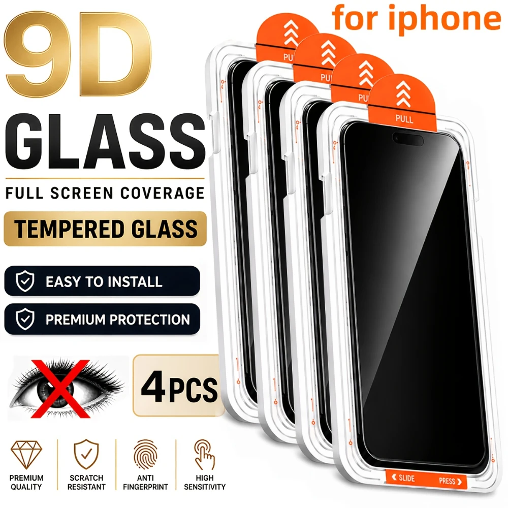 Privacy Screen Protector - NNBILI 4 Buah Pelindung Layar Cakupan
