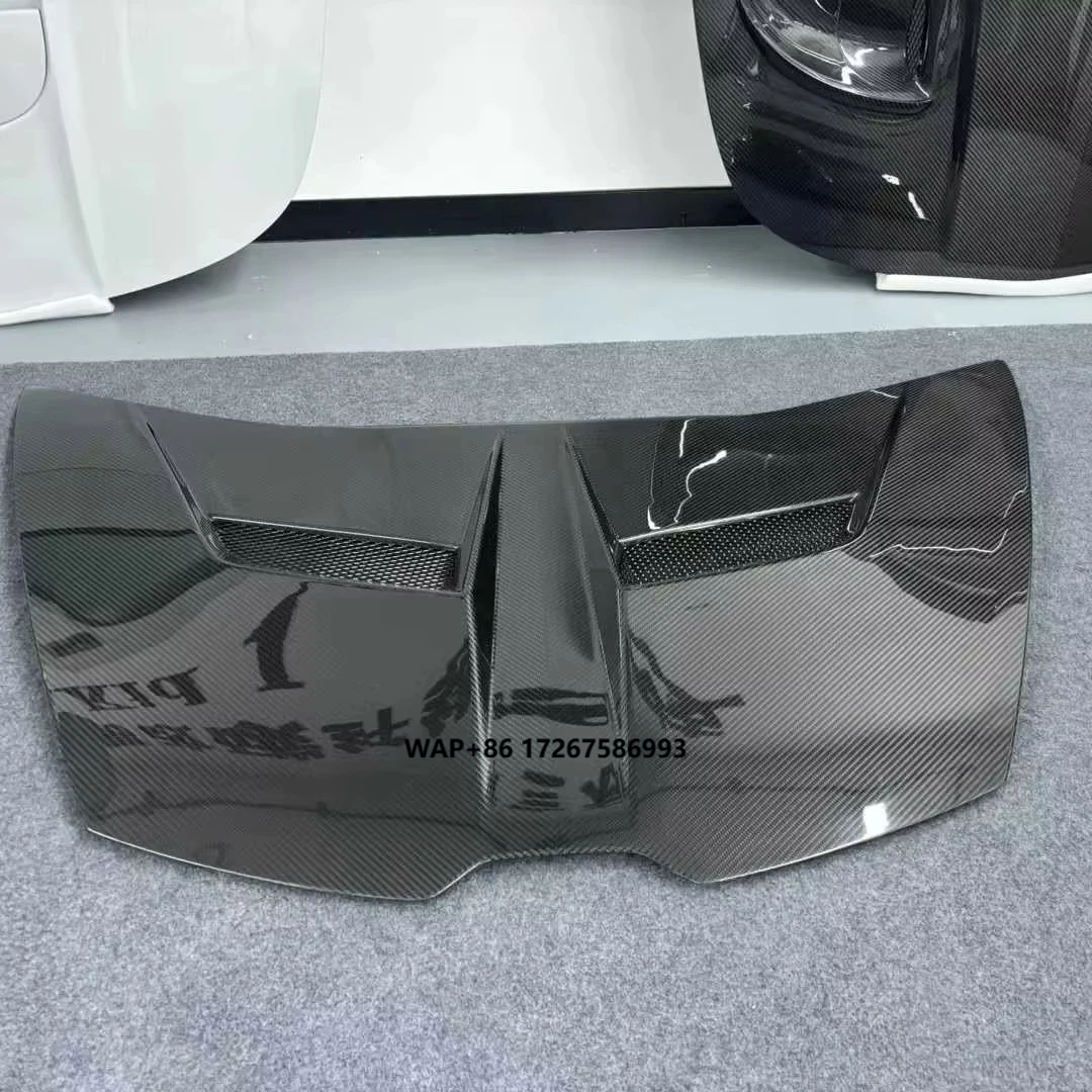 

High Quality V-Type Carbon Fiber Perforated Engine Hood Modified for 2014-2018 for Huracan LP580 LP610 New Condition