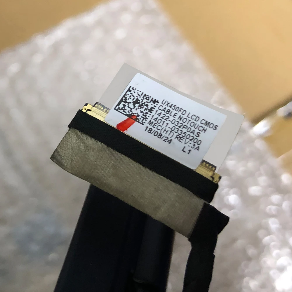 Imagem -03 - Tela Lcd Portátil com Montagem de Vidro Asus Zenbook Pro 14 Ux450 Ux480 Ux450fd Fhd 1920x1080 140in