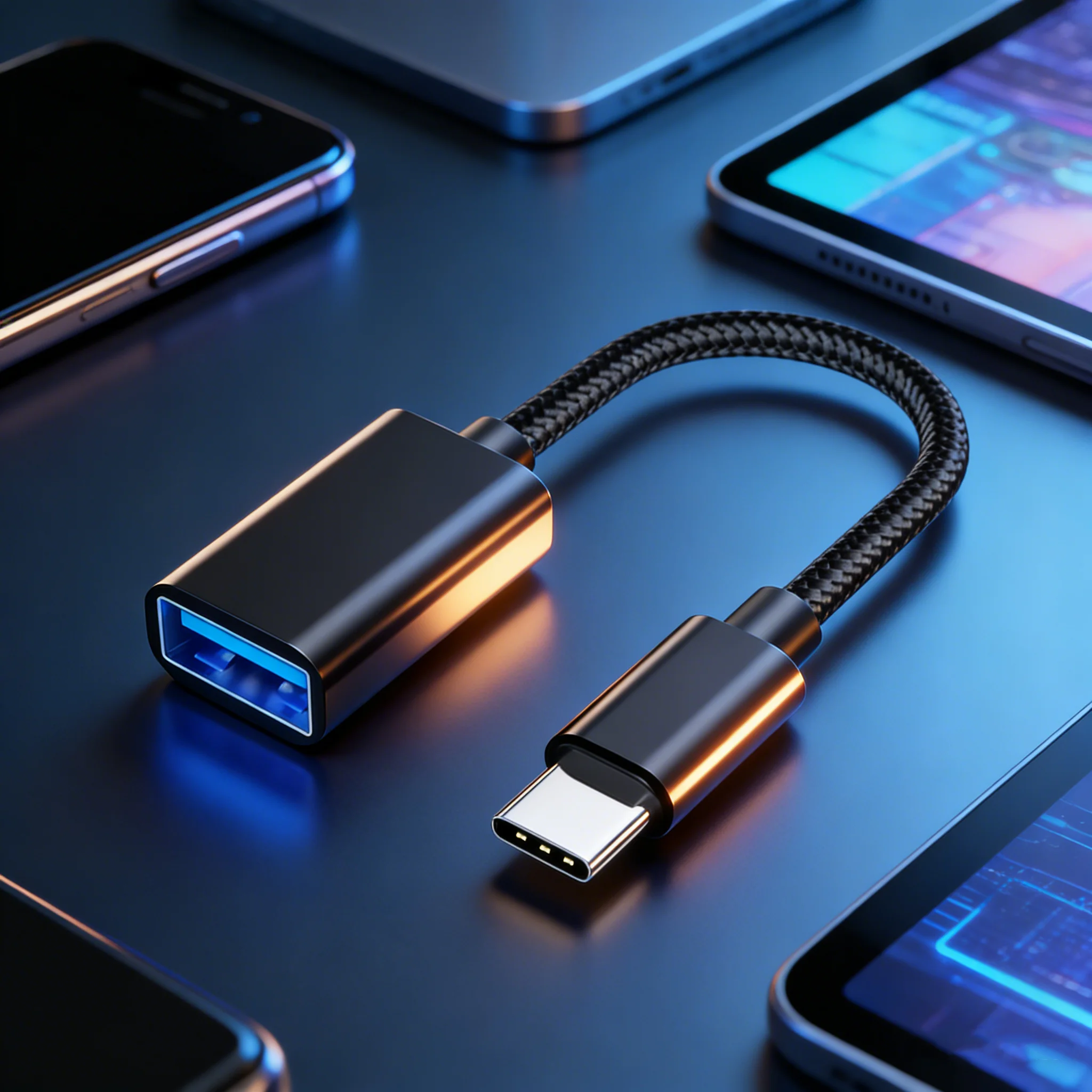 USB-C To Usb Otg Ad…
