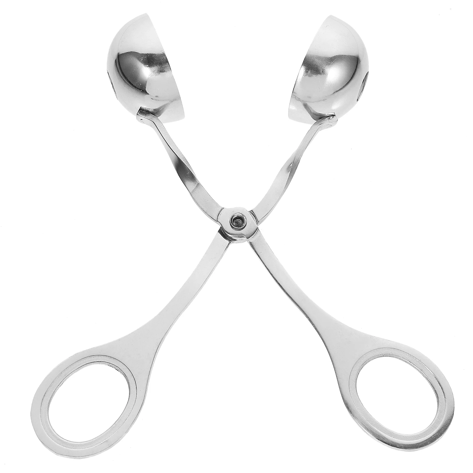 

1Pcs Stainless Steel Meat Ball Clip Handy Kitchen Meatball Scoop for Fish Balls Tofu Balls Quick Maker Meat Ball Clip