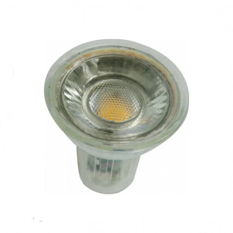 

High Quality 6W AC230V Dimmable COB Gu10 LED Spot Light Bulb Spotlights Warm White Bulbs 220V Or 120V Optional