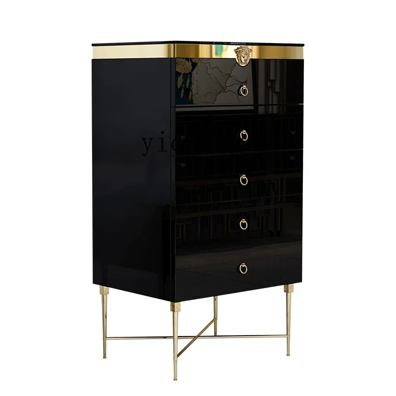 

five-bucket locker, post-modern side cabinet, living room decorative cabinet, model room custom furniture