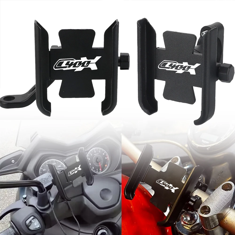 

2024 For BMW C400X C400GT C400 X GT C 400 2020-2023 2022 Motorcycle Accessories Handlebar Mobile Phone Holder GPS Stand Bracket