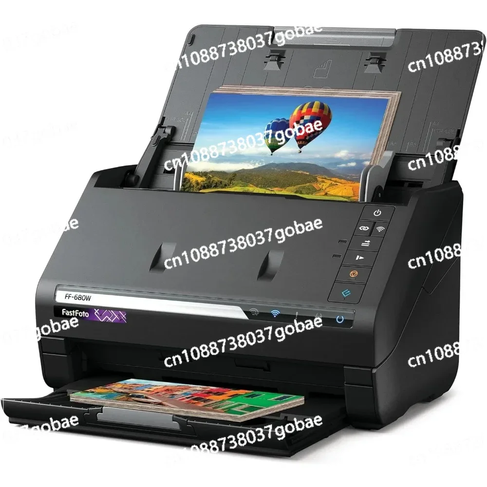 For FF-680W Wireless High-Speed Photo and Document Scanning System, Black