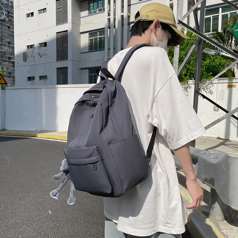 Korean Version of Collegestudentbackpackforspring2023newstudentbackpacksimpleandfashionablelargecapacitybackpac