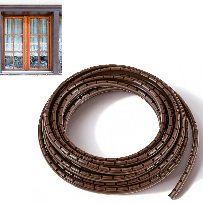 Universal PVC Glass Panel Retaining Strip Cabinet Glass Fixing Clip Door Frame Stabilizer for Cabinet Guide Rail Use