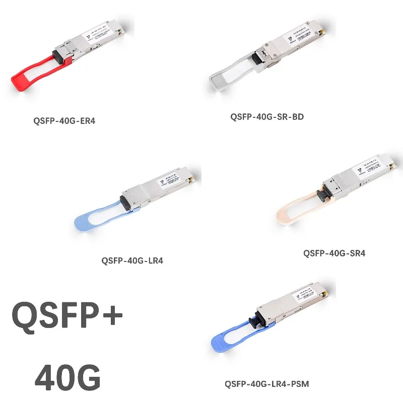 OEM compatível QSFP + 40Gbase ZR4 80km 1310nm SMF Dual LC DDM 40g Sfp Módulo Transceptor Preço Qsfp