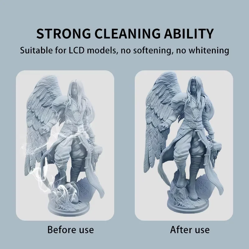 

Жидкая 3D-смола Antinsky Resin Detergent 1 кг для LCD-моделей, материал для 3D-печати, с низким запахом, не повреждает руки