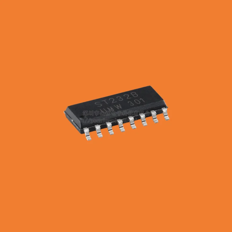 10pcs/Original genuine ST232BDR SOP-16+5V power supply multi-channel RS-232 driver/receiver