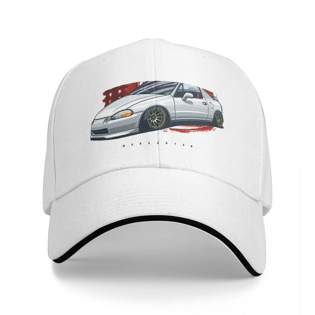 Civic (CRX) del Sol Essential T-Shirt.png Cap Baseball Cap fur hat Military cap man Men's hat Women's