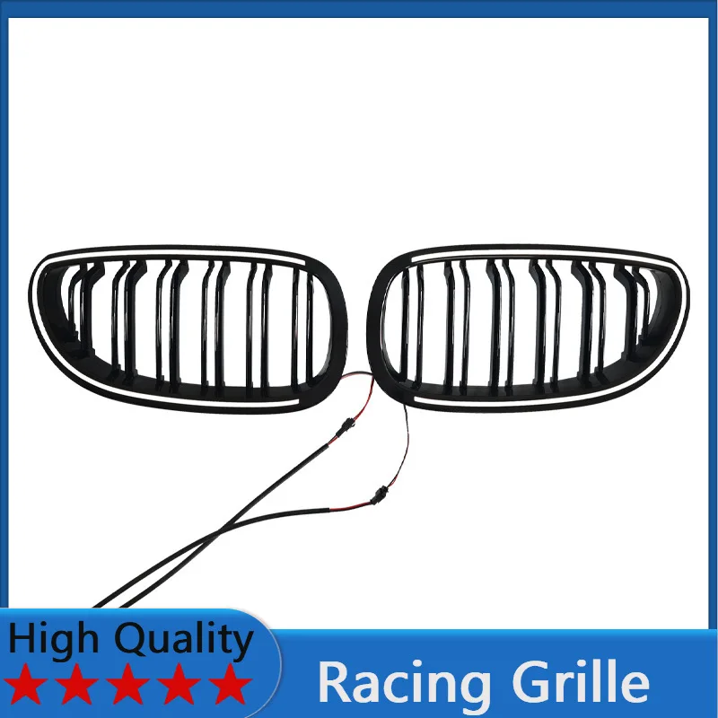 

For BMW 5 Series E60 2004-2009 Grille Front Bumper Grill Body Kit Accessories