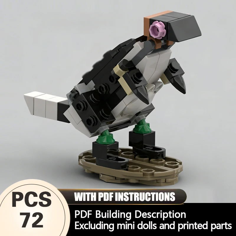 

Creators Animal Series Model MOC Building Bricks Mecha Penguin Modular Technology Gifts Holiday Assemble Children Toys Suit