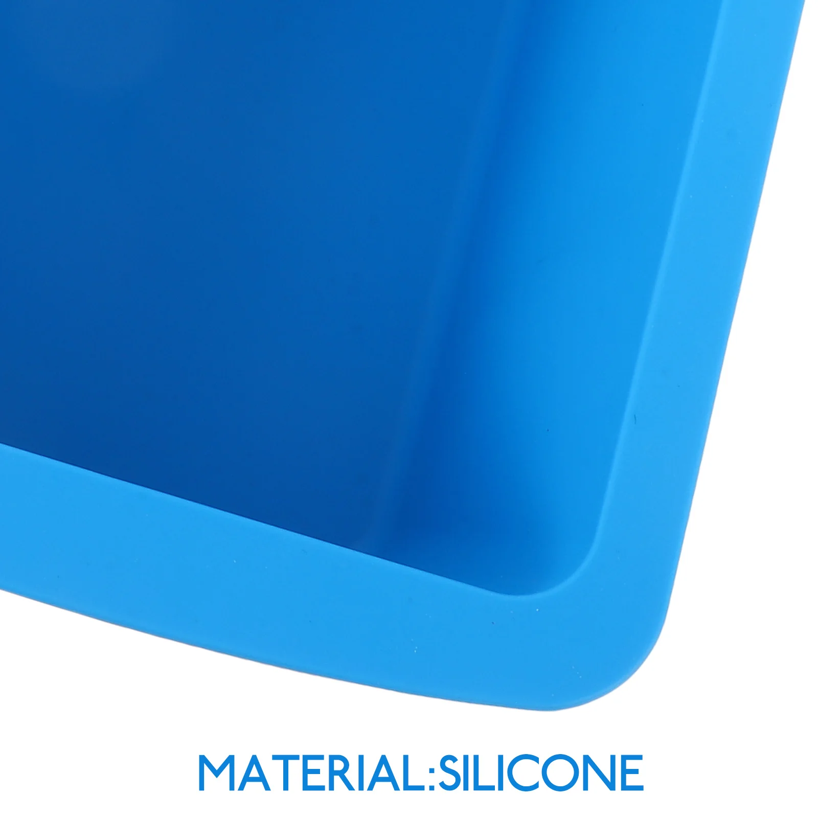

Silicone Mold 3L Ice Cube Trays Black Lid Large Capacity Cube Maker Tray for Cocktails Freezer Reusable