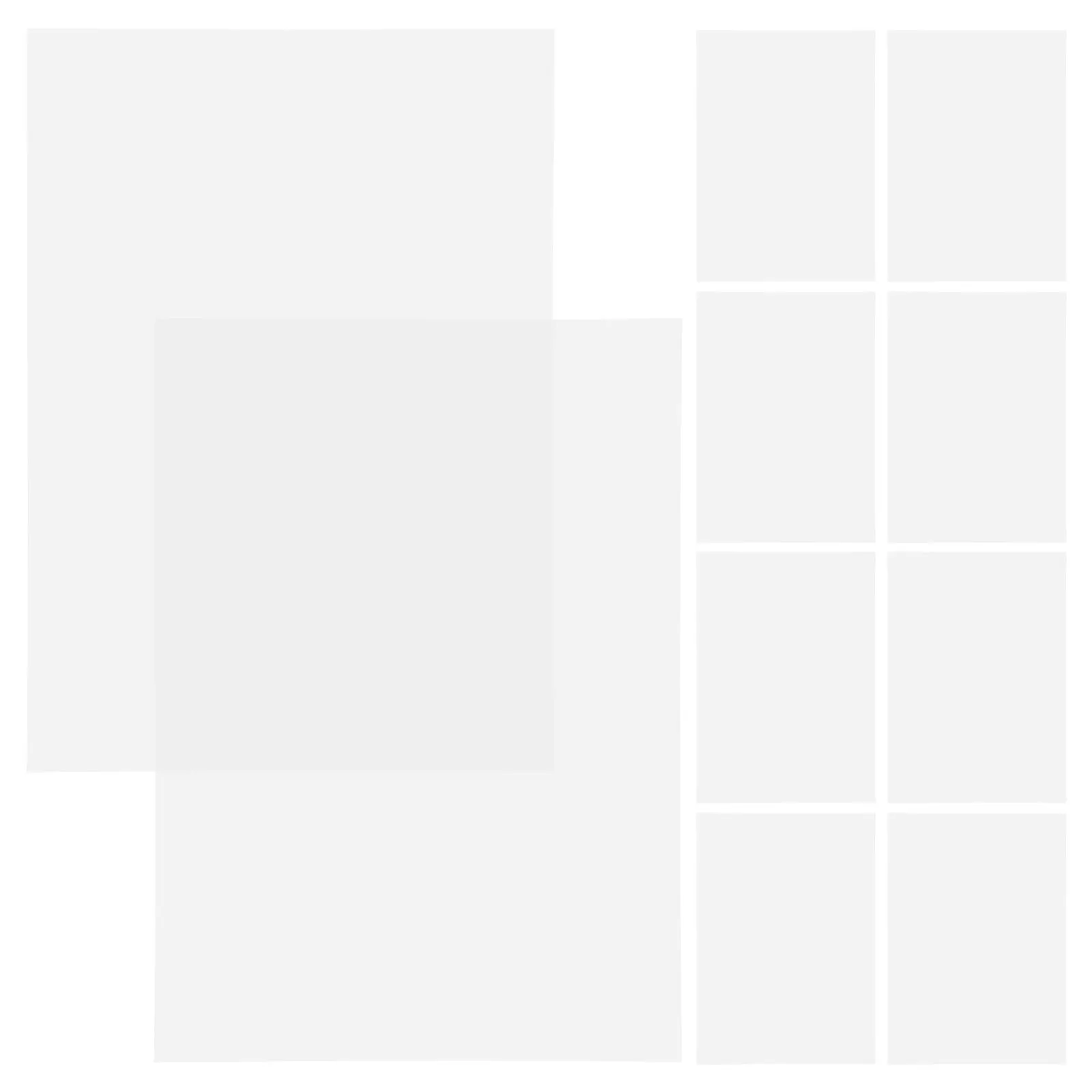 

10 листов матового материала формата А4 для печати, для машин для тиснения карт, для рукоделия, ПВХ-листы для изготовления закладок, матовые листы для печати