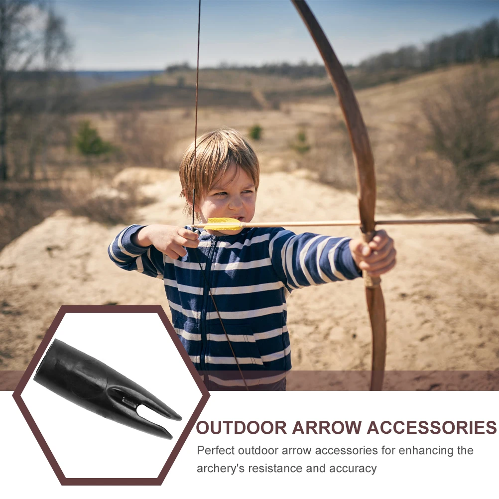 

50Pcs Arrow Tail Protectors Durable Plastic Archery Accessories for Outdoor Hunting and Professional Use Lightweight Arrow Nock