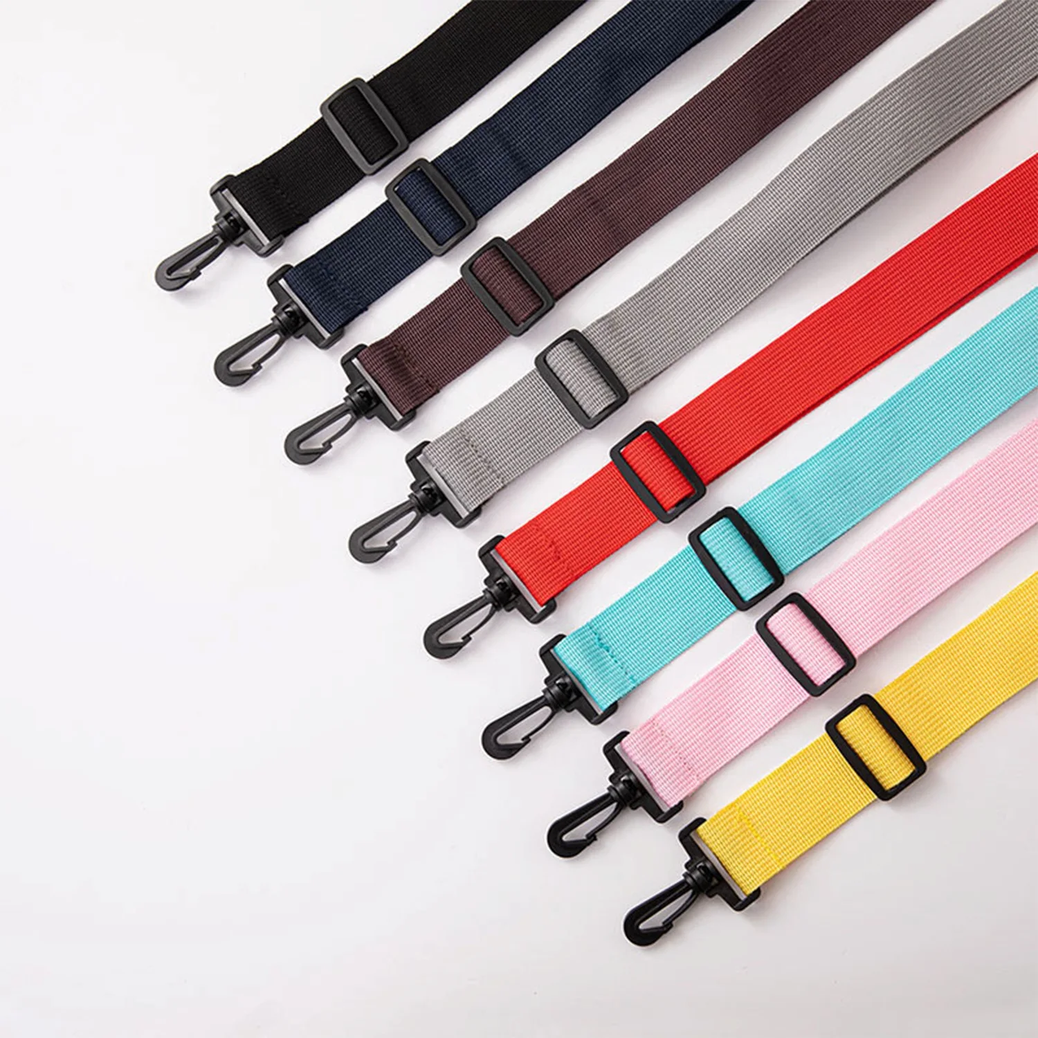 Shoulder Bag Strap Fashion Wide Replacement Strap For Bags Nylon Woman Messenger Bag Accessories Plastic Buckle Bag Straps
