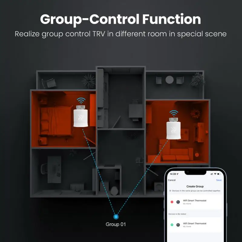 Válvula de calefacción inteligente Tuya Zigbee para el hogar, con aplicación controlada por voz y interruptor de Control de temperatura de bajo consumo, calefacción inteligente Va