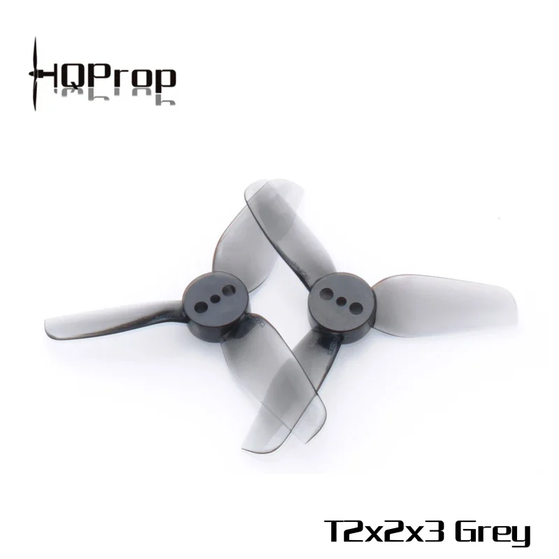 10 paia (10CW + 10CCW) HQPROP T2X2X3 2020 elica a 3 pale (colore casuale) per RC FPV 2 pollici Drone parti fai da te