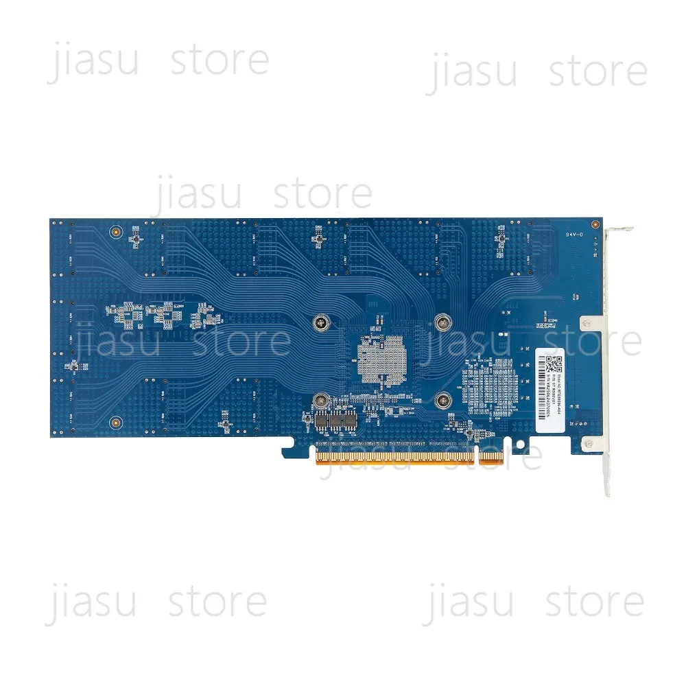 PEX88096 split-free PCIe4.0x16 expansion SFF8654 interface external graphics card U.2 hard disk adapter card