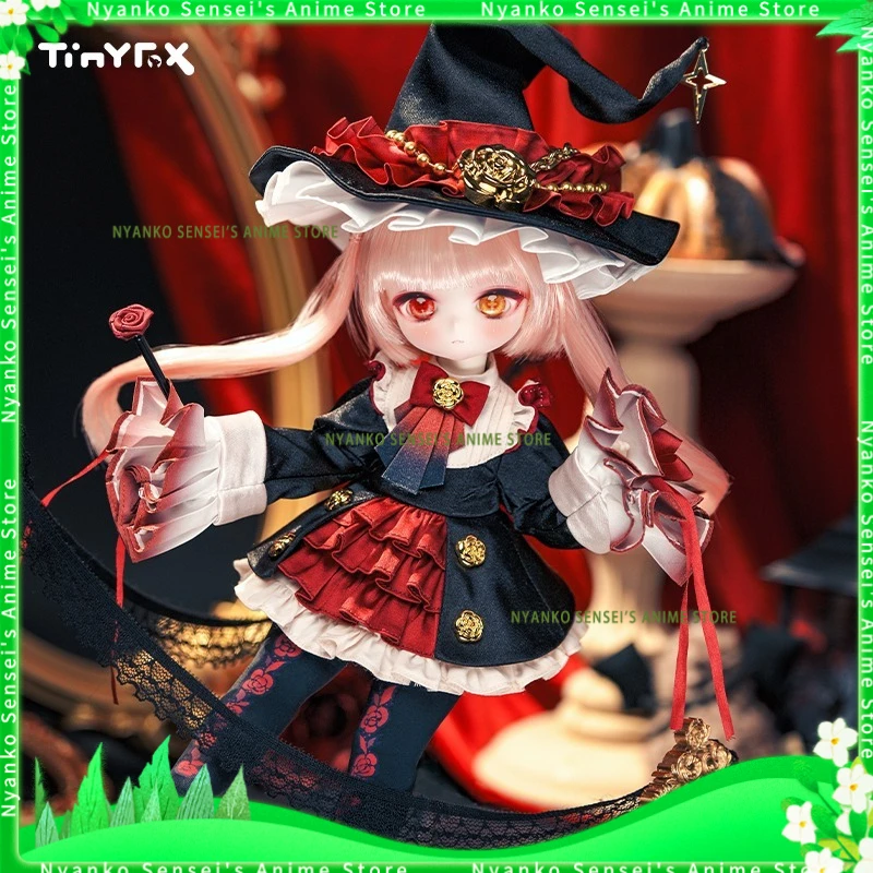 

In Stock Tinyfox Flora Mysty27.5cm Crow Feather Red Rose28cm Action Figure MJD Full Set Doll Anime Model Trendy Toy Collectible