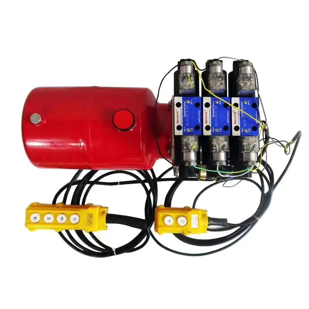 

Power Unit Stacker Forklift Car Tail Board Remote Control Hydraulic Station DC Electric Cylinder Oil Pump Motor