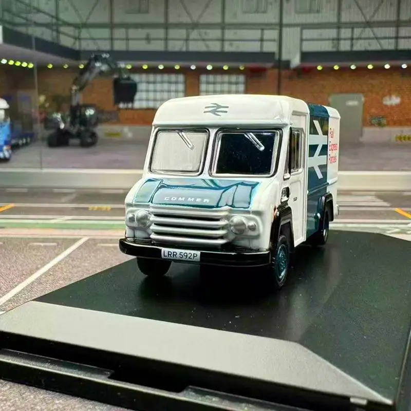 

Литой под давлением OXFORD масштаб 1:76, железнодорожный экспресс-транспортер, уникальная модель автомобиля из одного сплава, Коллекционная игрушка, сувенир, украшение для дисплея