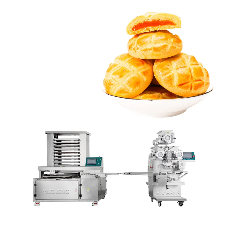 Double Filled Cookie Making Machine For Food Production With Bottom Price