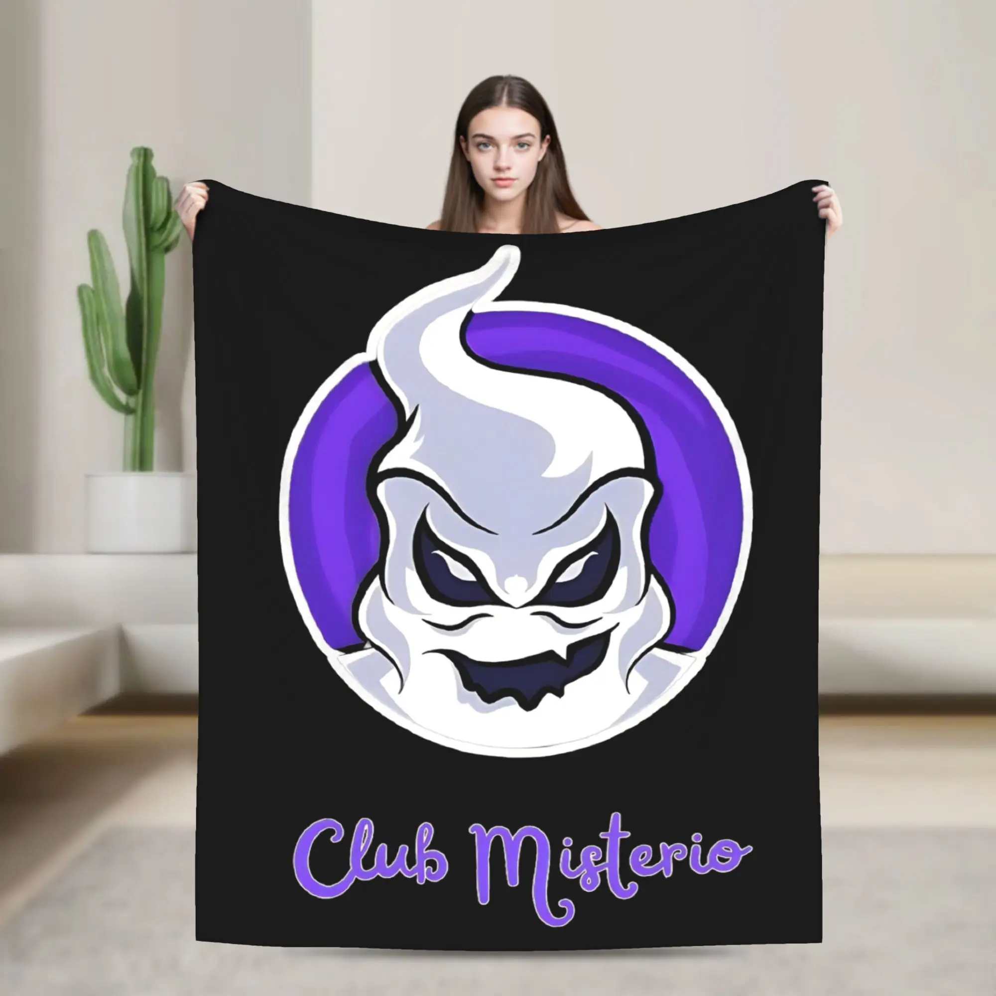 Fede V-Vigevani Blanket Quality Soft Club Misterios Throw Blanket Spring Camping Bedroom Novelty Bedspread