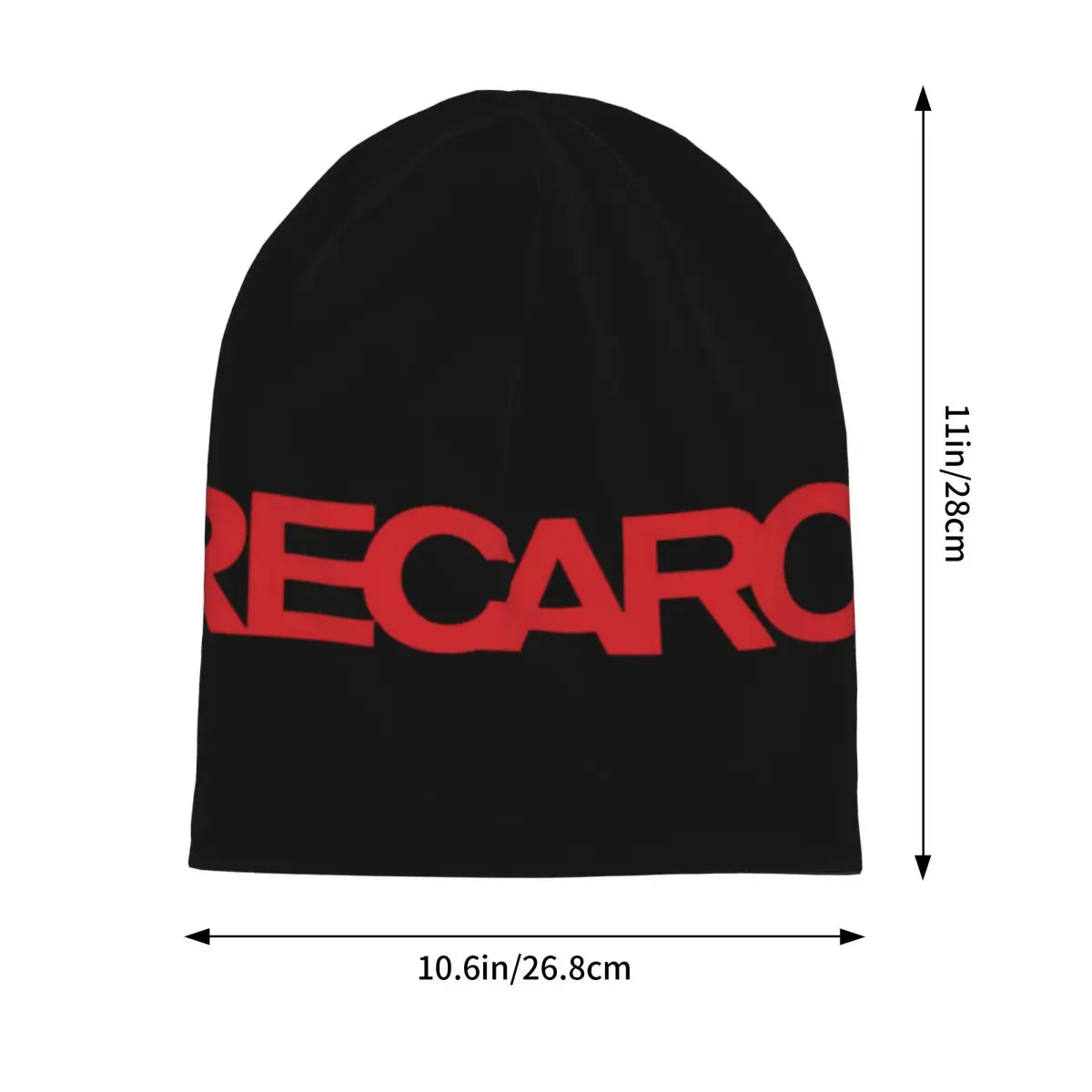 Recaro Warm Knitted Cap Hip Hop Bonnet Hat Autumn Winter Outdoor Beanies Hats for Men Women Adult