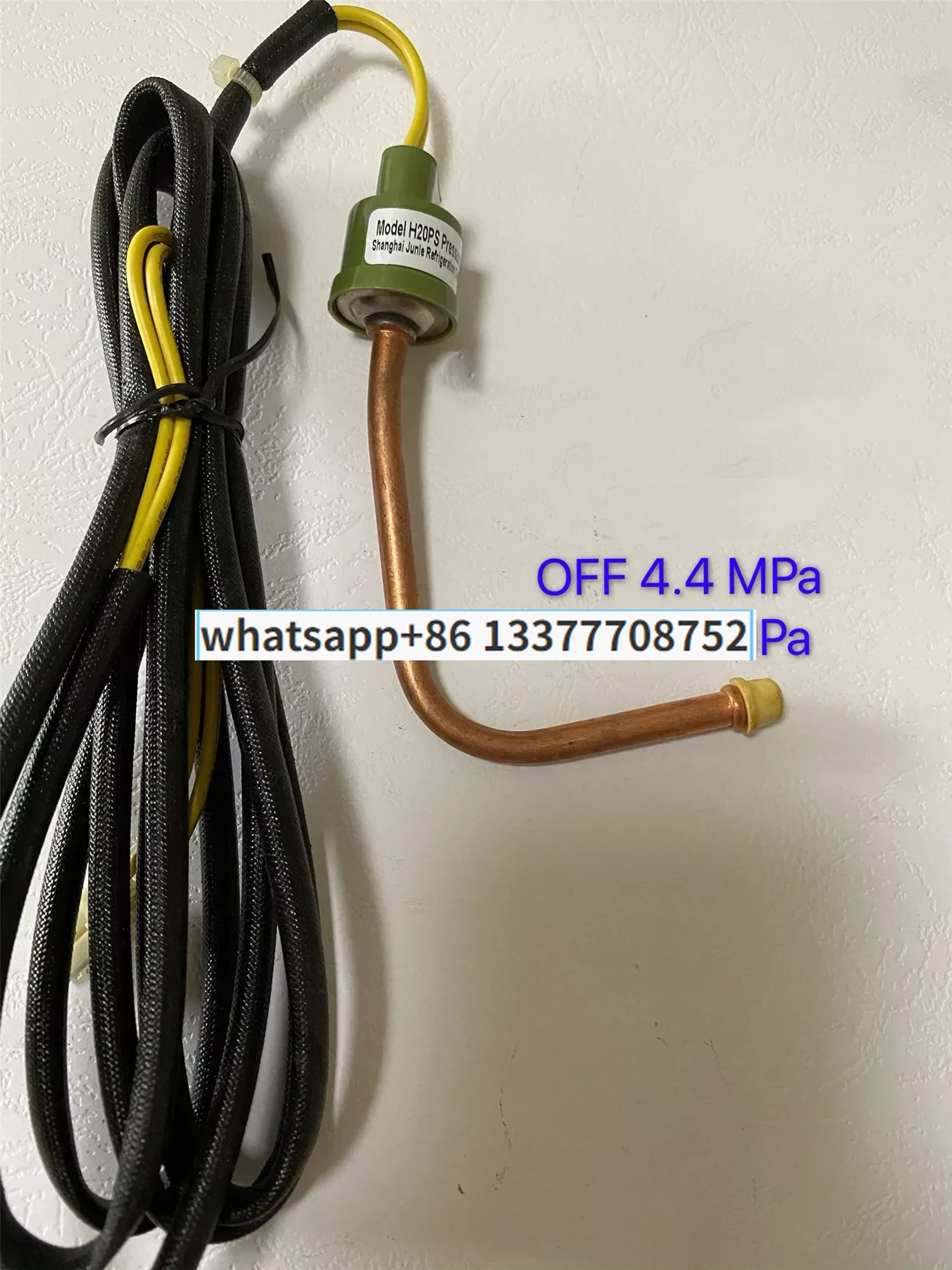 H20PS type pressure controller Shanghai Junle OFF 4.4MPa ON 3.2MPa high and low pressure switch genuine