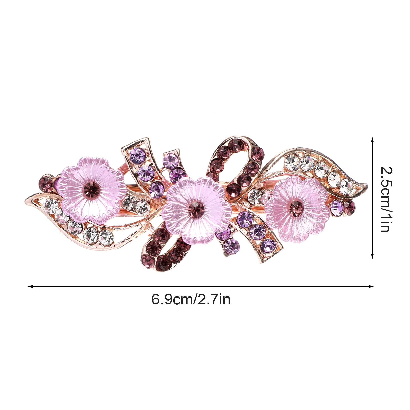 

2Pcs Pearl Flower Hairpin Elegant Alloy Bridal Hairclip Stylish Pearl Hair Accessories Charming Graceful Pins For Women Haircare