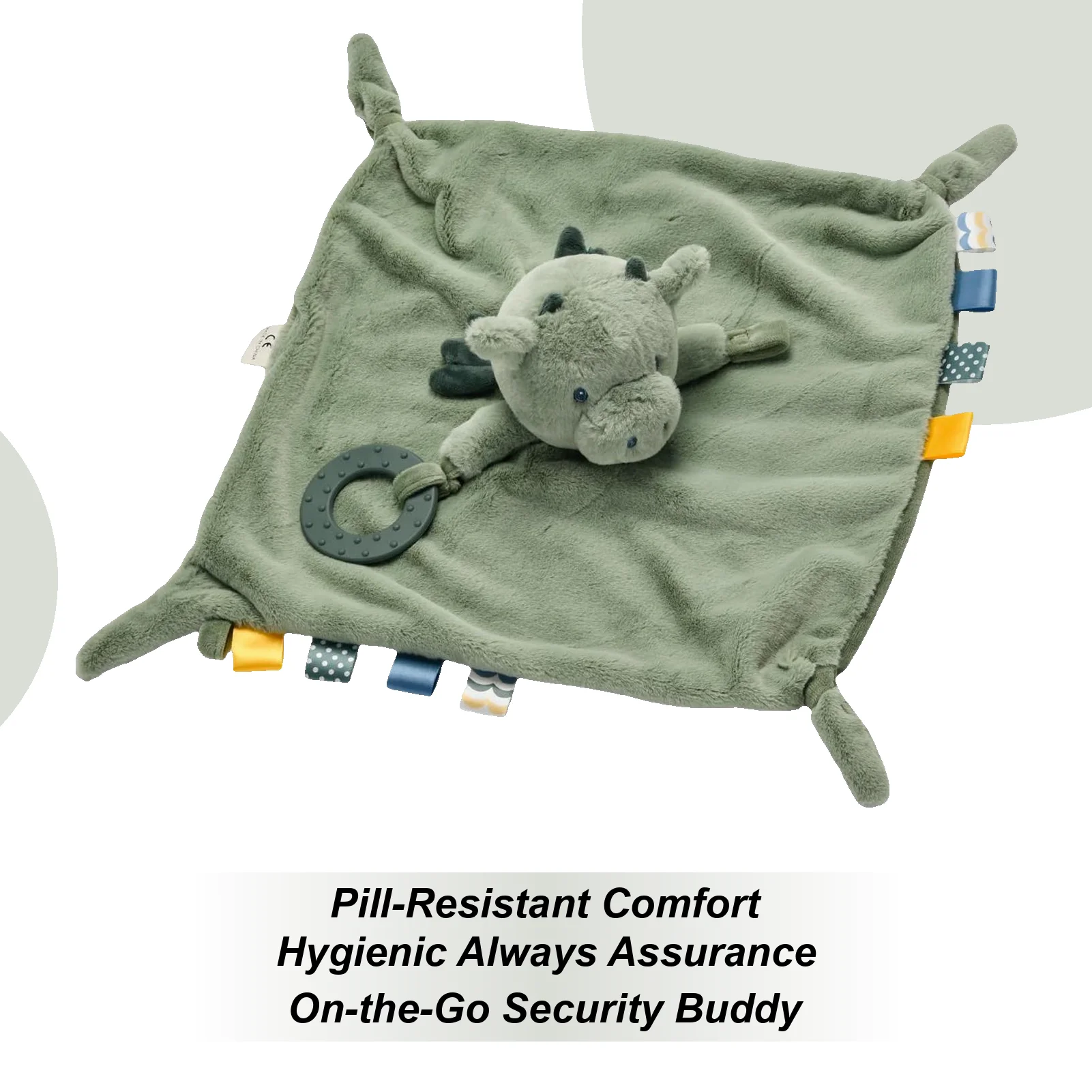 

Kids Security Blanket Cute Soft Stuffed Animals Child Security Blanket With Stuffed Animal For Boys Girls Nursery Daycare Home